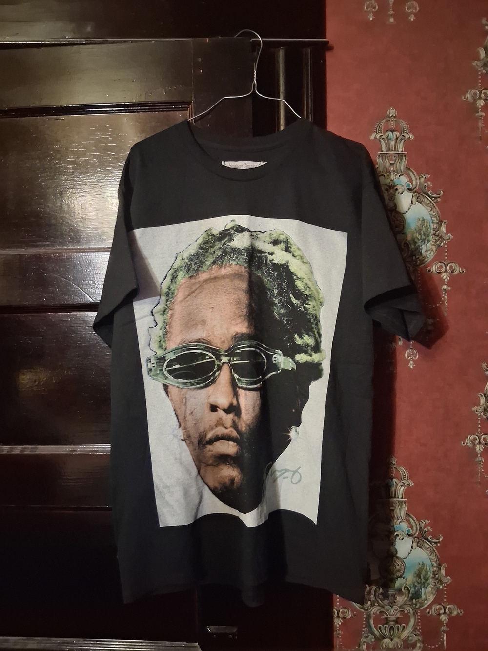 Men's Black Graphic Future Tee